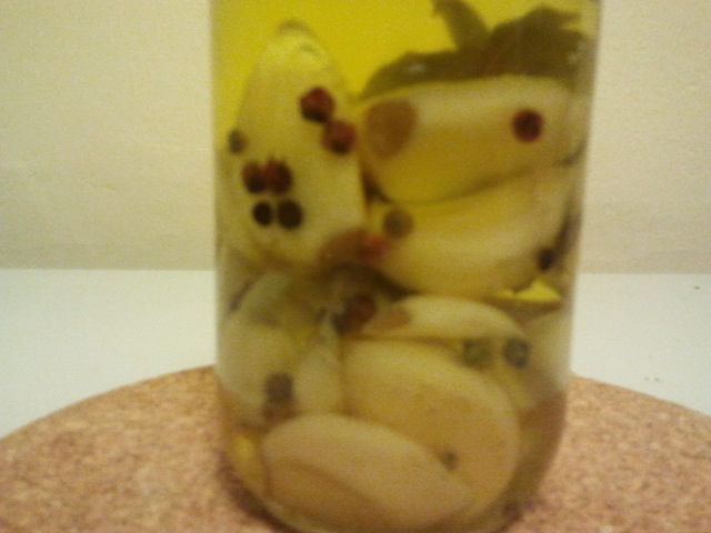 ajos en aceite