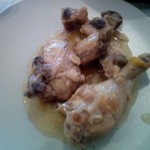 pollo con ajos
