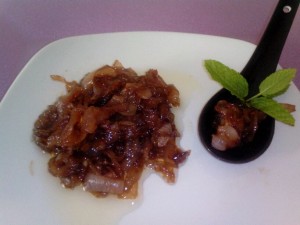 preparar cebolla caramelizada