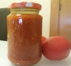 mermelada de tomate casera