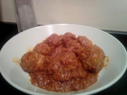 albóndigas con tomate