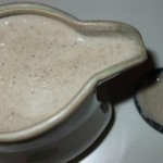 salsa de champiñones con nada
