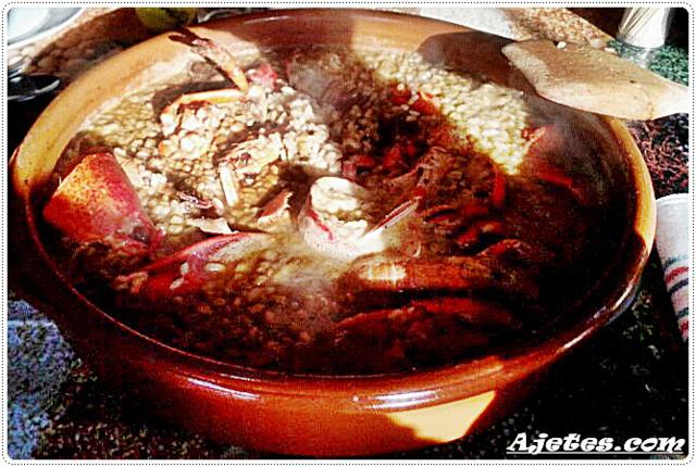 arroz caldoso con bogavante