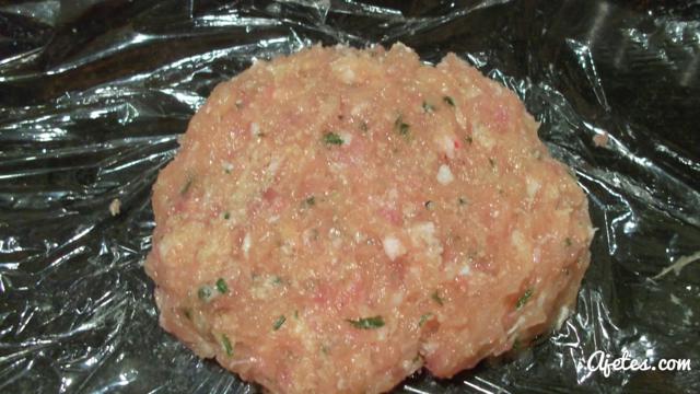 hamburguesa de pollo