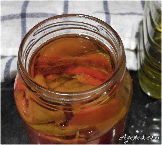 pimientos asados