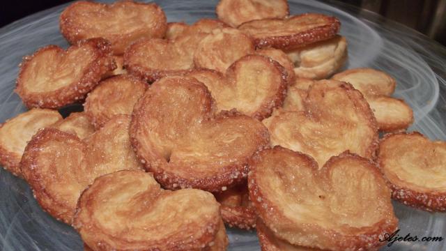 palmeras de hojaldre