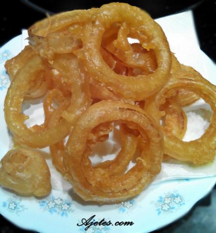aros de cebolla