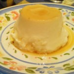 flan casero de requesón