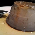 flan de chocolate
