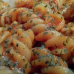 pasta con salsa arrabiata