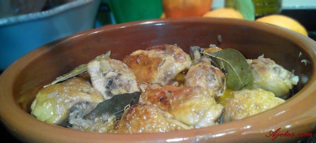 pollo a la naranja