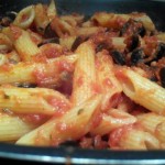 pasta con salsa putanesca