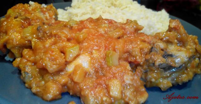 pollo en salsa