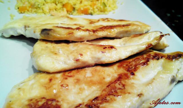 Receta de pechuga de pollo al limón