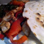 fajitas de pollo