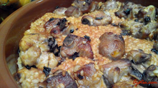 receta de arroz al horno