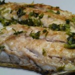 caballa a la plancha