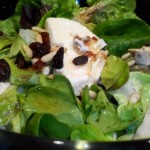 ensalada con queso de cabra