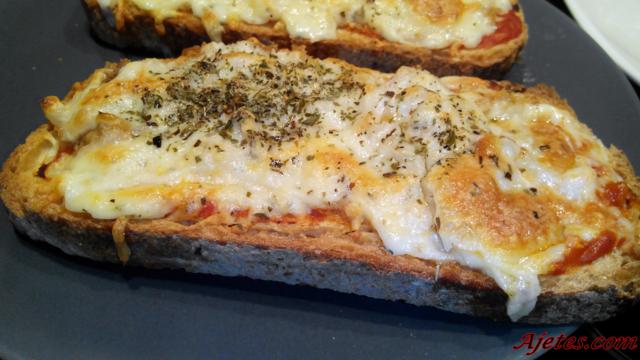 Receta de Pan Pizza casera