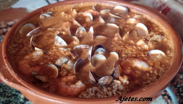 arroz con pescado
