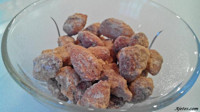 Receta de almendras garrapiñadas caseras