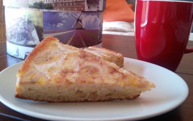 Receta de pastel de plátano